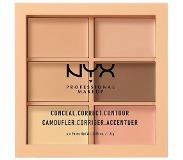 NYX Conceal, Correct, Contour Palette, Light