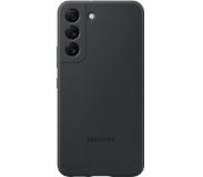 Samsung Galaxy S22 Silicone Cover -suojakuori. Musta