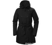 Helly Hansen Welsey Ii Trenchcoat Insulated Musta M Nainen
