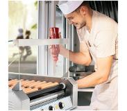 Royal Catering Hot-dog -grilli 11 rullaa - teflon