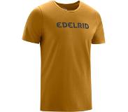 Edelrid Corporate Short Sleeve T-shirt Ruskea L Mies