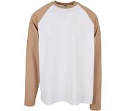Urban Classics Organic Oversized Raglan Long Sleeve T-shirt Valkoinen M Mies