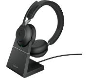 Jabra Evolve2 65, MS Stereo Kuulokkeet Langaton Pääpanta Toimisto/puhelukeskus USB A-tyyppi Bluetooth Musta (26599-999-989)
