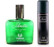 Victorio & Lucchino Miesten SIlvestre Victor -setti: EDC-partavesi, 100 ml + suihke-deodorantti, 200 ml.
