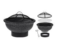 Progarden Tulisija 49 cm grilliritilällä BBQ MGO-pinnoitus