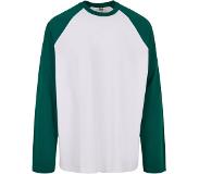 Urban Classics Organic Oversized Raglan Long Sleeve T-shirt Valkoinen 2XL Mies