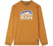Picture - Authentic Crew Cotton - Pulloverit XXL, oranssi/ruskea
