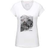 Mammut Massone Trail Short Sleeve T-shirt Valkoinen S Nainen