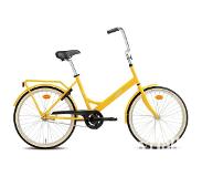Helkama jopo -polkupyörä, keltainen, 24"