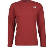 The North Face - L/S Red Box Tee - Longsleeve XXL, punainen