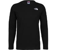 The North Face - L/S Red Box Tee - Longsleeve L, musta