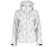 Icepeak naisten softshell-takki BATESLAND, valkoinen-vaaleanharmaa
