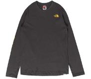 The North Face - Youth L/S Simple Dome Tee - Longsleeve XL, musta