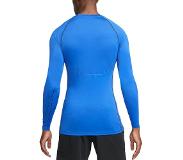 Nike Pro Dri Fit Long Sleeve T-shirt Sininen L / Regular Mies