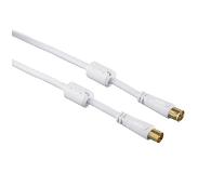 Hama ANTENNA CABLE 100DB IEC-liitin Uros IEC-liitin Naaras 1.5m