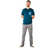 Snap Climbing Monochrome Pocket Short Sleeve T-shirt Sininen M Mies