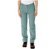 Vaude - Women's Farley Stretch Capri T-Zip Pants III - Zip-off housut 44 - Regular, turkoosi