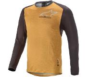Alpine Stars Alps 6.0 V2 Long Sleeve Jersey Oranssi,Musta XL Mies