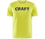 Craft Core Charge Short Sleeve T-shirt Keltainen S