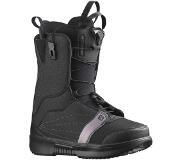 Salomon Pearl 2022 Lumilautakengät black / black / royal lilac Koko 24.5