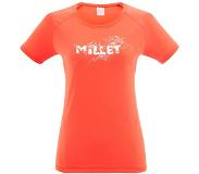 Millet Ltk Fast Short Sleeve T-shirt Oranssi L Nainen