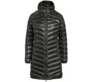 Nordisk - Women's Pearth Down Coat - Pitkä takki XL, musta/harmaa