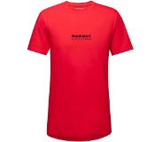 Mammut Logo Short Sleeve T-shirt Punainen XL Mies