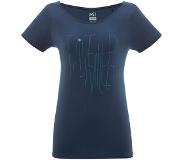 Millet Crystal Short Sleeve T-shirt Sininen S Nainen