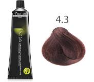 L'Oréal Hiusvärit ja -sävyt Inoa Inoa hiusväri 4.3 Keskiruskea kulta 60 ml