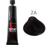 Goldwell Color Topchic The Browns Permanent Hair Color 2A Sinimusta 60 ml