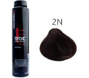 Goldwell Color Topchic The Naturals Permanent Hair Color 2N Musta 250 ml
