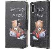 Tyyliluuri Samsung Galaxy XCover 5 vihainen nalle suojakotelo