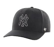 47 Brand Mlb New York Yankees Cold Zone Mvp Dp Cap Musta Mies