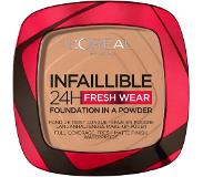 L'Oréal Infaillible 24H Fresh Wear Powder Foundation, 260 Golden