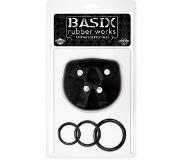 Basix Rubber Works Universal Harness - Musta