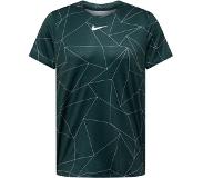 Nike Court Dri Fit Advantage Printed Short Sleeve T-shirt Vihreä L Mies