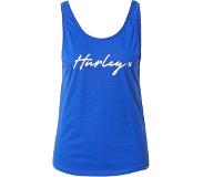 Hurley Oceancare One&only Script Sleeveless T-shirt Sininen XS Nainen
