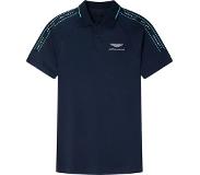 Hackett Amr Tape Shoulder Short Sleeve Polo Sininen S Mies
