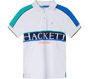 Hackett Shoulder Panel Short Sleeve Polo Valkoinen 3 Years Tyttö