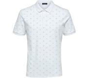Selected Paris Short Sleeve Polo Valkoinen 2XL Mies