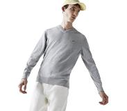 Lacoste V-neck Organic Cotton Sweater Harmaa XL Mies