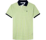 Hackett Allover Citrus Fruits Short Sleeve Polo Beige L Mies