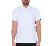 Alpha industries Basic Sl Polo Valkoinen L Mies