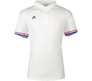 Le coq sportif Presentation Tri Nº1 Short Sleeve Polo Shirt Valkoinen XS Mies