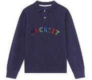 Hackett Ttn Muffin Pl Youth Long Sleeve Polo Shirt Sininen 11 Years Tyttö
