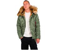 Alpha industries N-3b Vf59 Coat Vihreä 2XL Mies