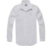 Tommy Hilfiger Original Stretch Slim Fit Long Sleeve Shirt Valkoinen 2XS Mies
