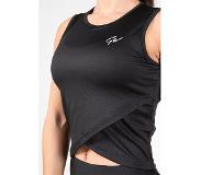 Gorilla wear Estelle Twisted Crop Top Black S