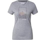 Smartwool Merino Sport 150 Alpine Start Graphic Slim Short Sleeve T-shirt Harmaa L