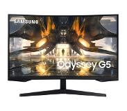 Samsung 32" Odyssey G5 QHD, VA -kaareva pelinäyttö